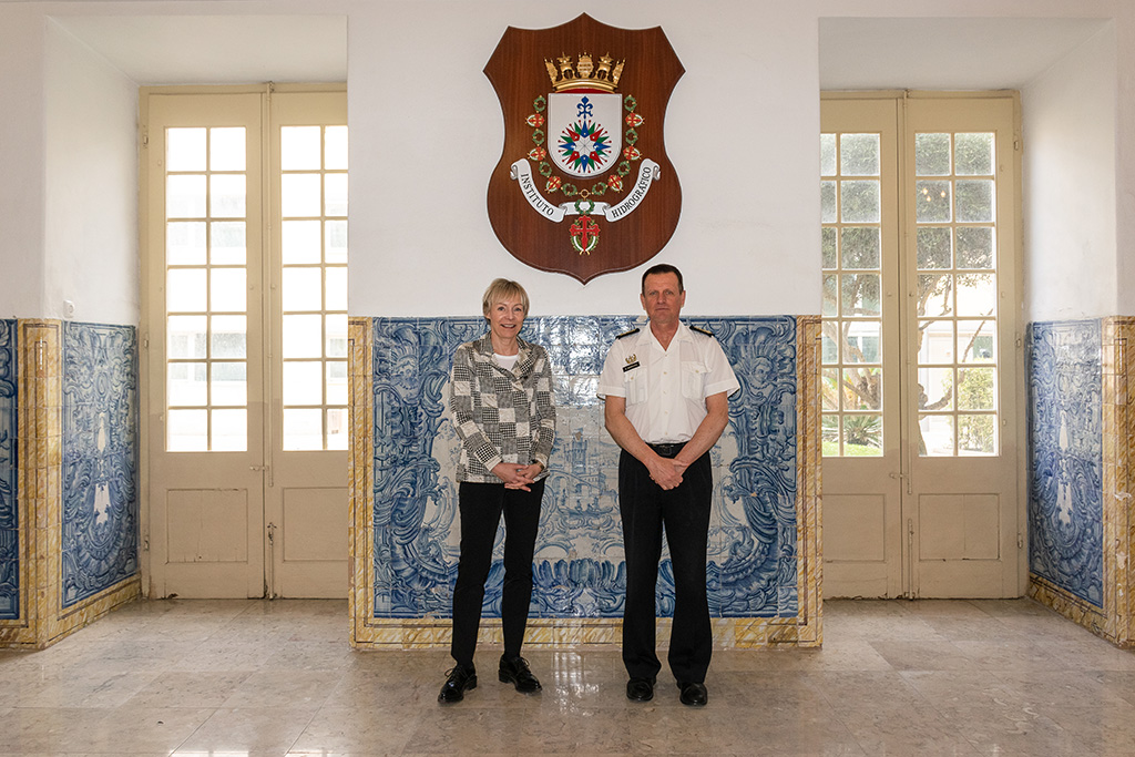 Embaixadora da Noruega Visita o Instituto Hidrográfico