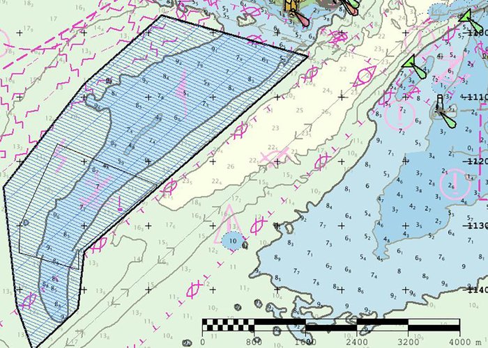 Levantamento Hidrográfico no Cachopo do Norte e Cabeça do Pato