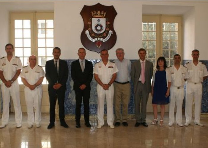 IH recebe Diretor-geral do Serviço Hidrográfico e Oceanográfico da Marinha Francesa