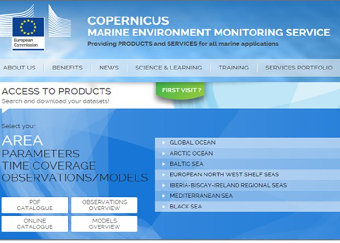 Copernicus Marine Environment Monitoring Service User and Training Workshop