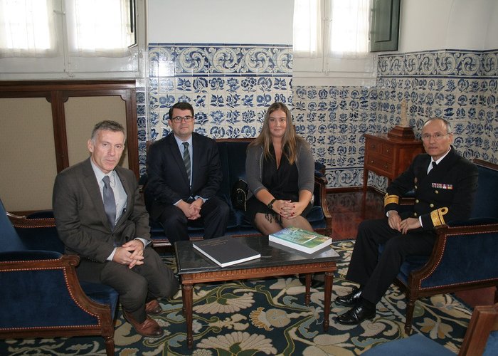 Visita da Presidente do Conselho de Administração do Arsenal do Alfeite