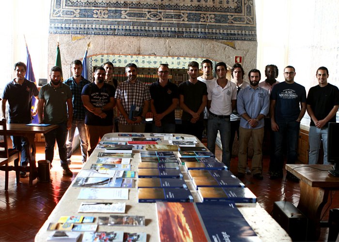 Visita de estudo dos alunos da Escola Superior Náutica Infante D. Henrique
