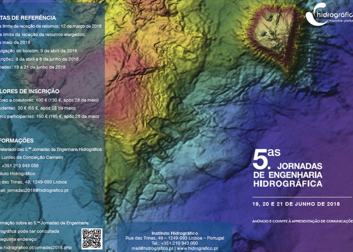Quinta edição das Jornadas de Engenharia Hidrográfica
