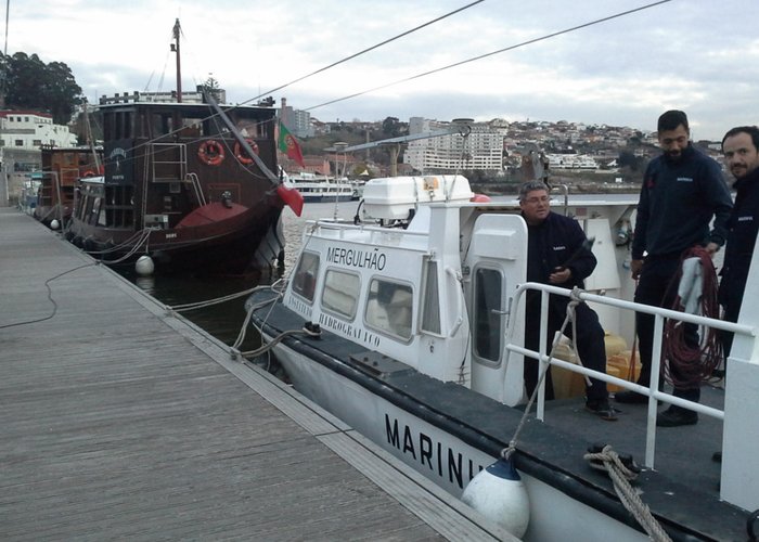 Brigada hidrográfica inicia levantamento topo-hidrográfico da via navegável do Rio Douro