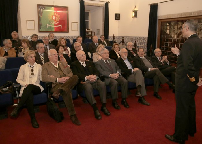 Visita da Confraria Marítima de Portugal ao IH