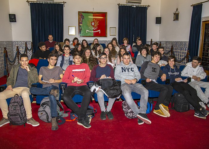 Visita de estudo do Externato Penafirme ao Instituto Hidrográfico