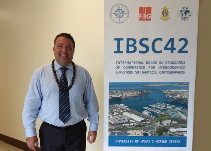 Poster da 42ª Reunião do IBSC - 2019 - Diretor da Escola de Hidrografia e Oceanografia