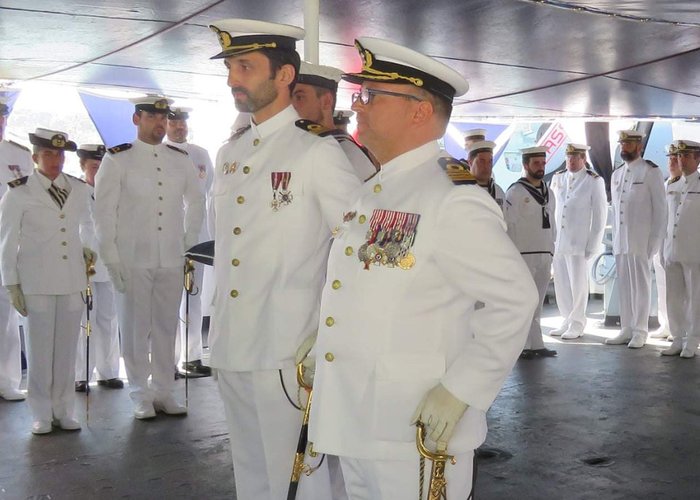 Cerimónia de entrega do comando do NRP D. Carlos I