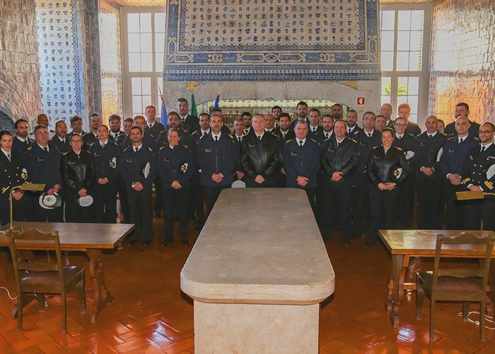 IH recebe a visita dos auditores do Curso de Promoção a Oficial Superior 2018-2019 - 2.ª edição