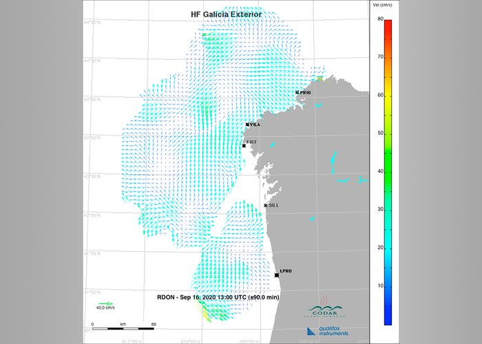 Primeiro Mapa de Correntes Superficiais Leça da Palmeira