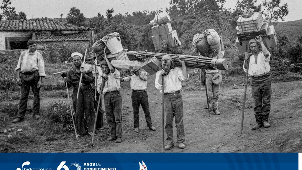 Mudança de acampamento da brigada de terra