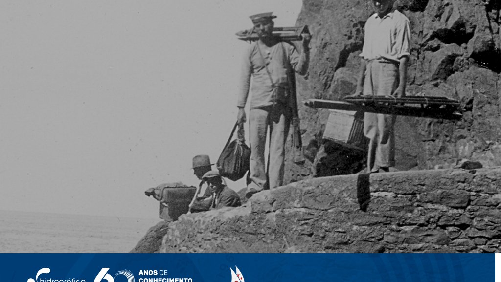 Esperando o «Gavião» (vapor de cabotagem da Madeira) na ponta do pesqueiro