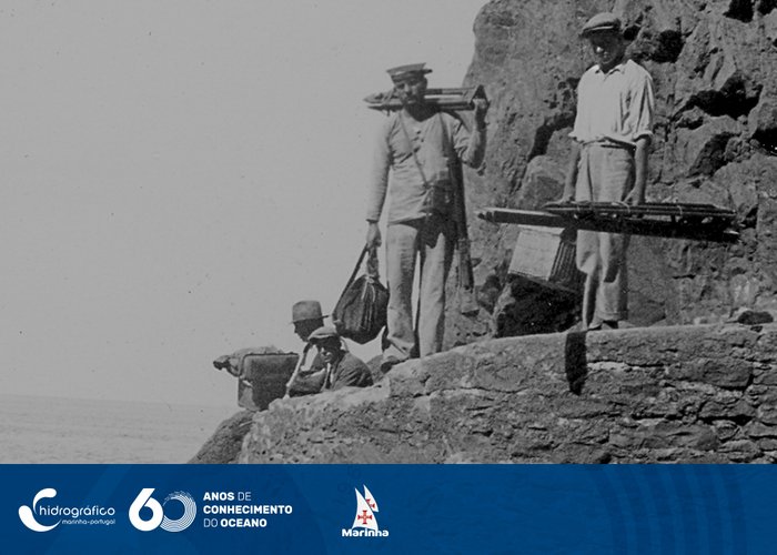 Esperando o «Gavião» (vapor de cabotagem da Madeira) na ponta do pesqueiro