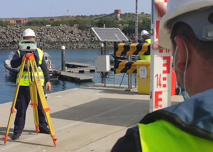 Levantamento Topo-hidrográfico em S. Torpes – 1ª Campanha 2021