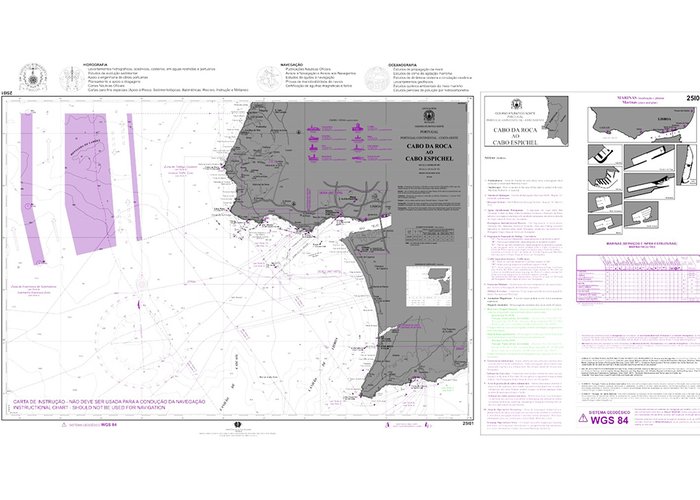 Instituto Hidrográfico publica uma nova carta de instrução