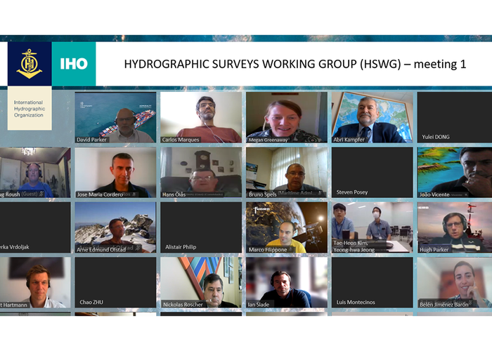 1ª reunião HSWG - IHO