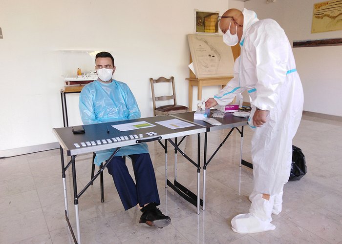 Rastreio Covid-19 no IH