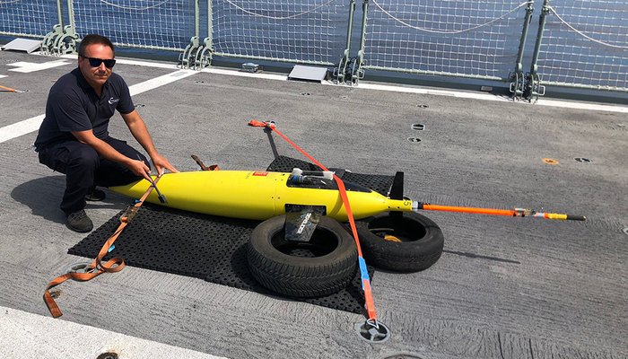 Marinha recupera planador subaquático autónomo à deriva ao largo de Aveiro