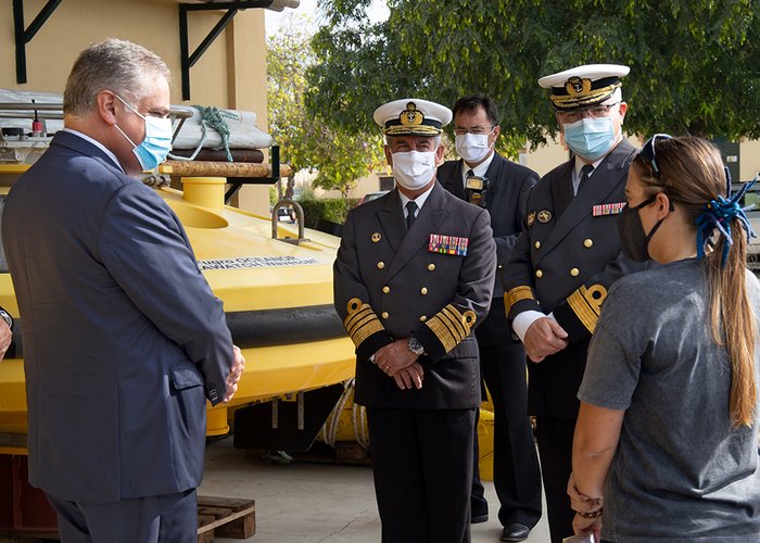 SEADN visita o Instituto Hidrográfico