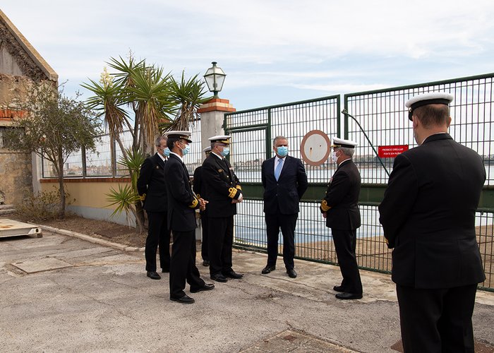 Secretário de Estado Adjunto e da Defesa Nacional visita o Instituto Hidrográfico