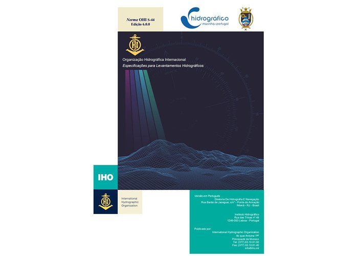 Disponibilizada em Português a 6.ª edição da S-44 da OHI – ‘Especificações para Levantamentos Hidrográficos’
