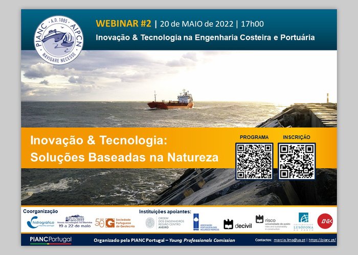 Comemorações do Dia da Marinha apoiam Webinar “Inovação & Tecnologia na Engenharia Costeira e Portuária”