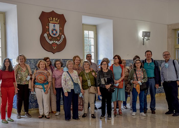 Caminheiros da Portela, Clube de Natureza, visita o IH