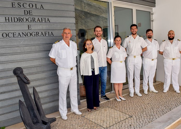 Instituto Hidrográfico recebe alunos do Curso de Especialização de Oficiais em Armas Submarinas - 2022