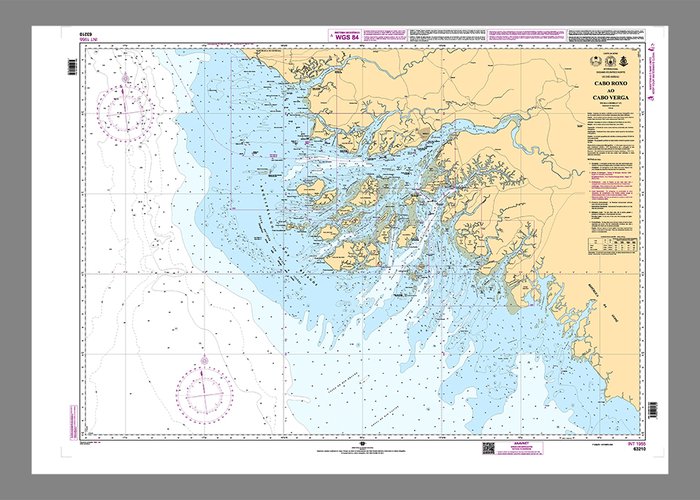 Publicação da Nova Carta Náutica 63210 (INT 1955) - 1ª Edição outubro 2022 “Cabo Roxo ao Cabo Verga”