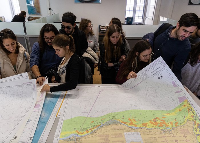 Alunos da Universidade de Aveiro visitam o Instituto Hidrográfico - 2022