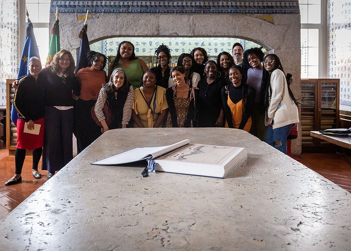 Instituto Hidrográfico recebe visita do Spelman College