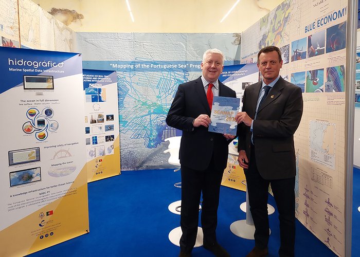 Expositor no Instituto Hidrográfico considerado um dos melhores Assembleia na Organização Hidrográfica Internacional