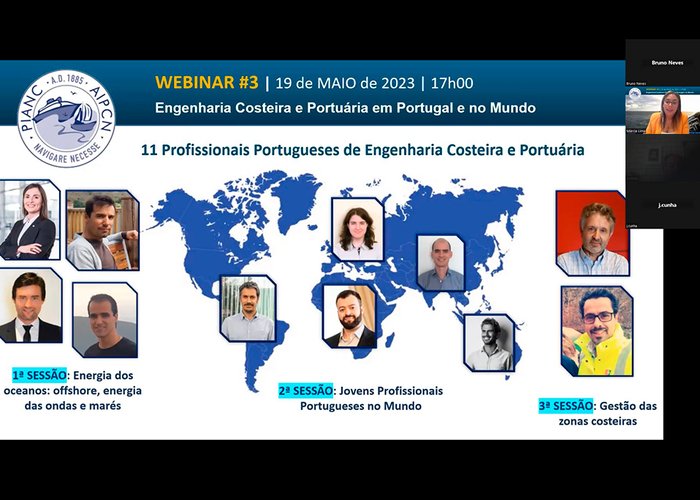 WEBINAR Engenharia Costeira em Portugal e no Mundo - 2023