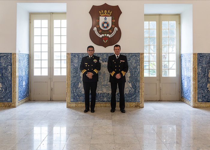 Instituto Hidrográfico recebe visita do Diretor-geral do Instituto Hidrográfico Romeno