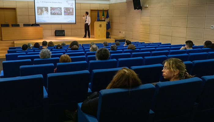 Palestra “Outubro Rosa” no Instituto Hidrográfico