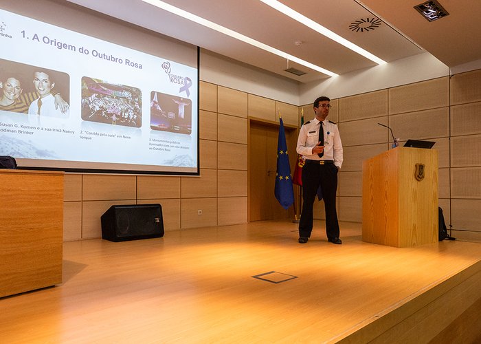 Palestra “Outubro Rosa” no Instituto Hidrográfico