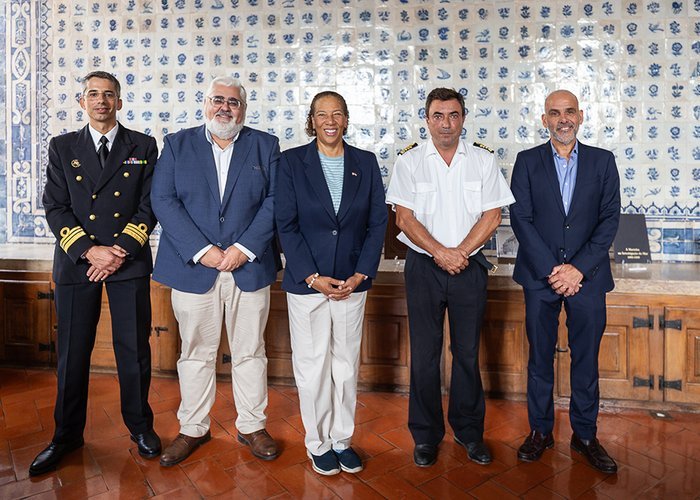 Instituto Hidrográfico recebe visita da profª. Dawn Wright