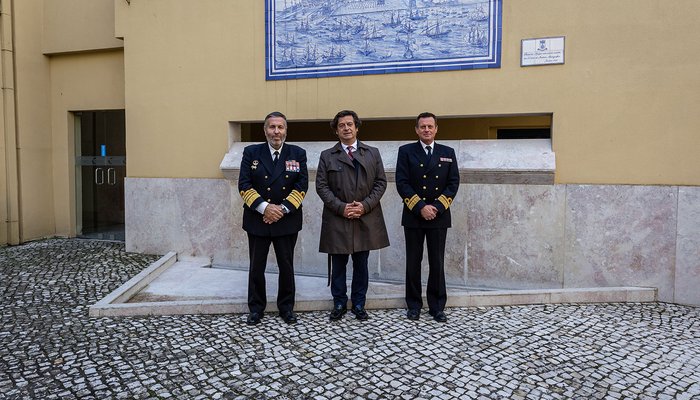 Secretário de Estado das Pescas e do Mar visita o Instituto Hidrográfico