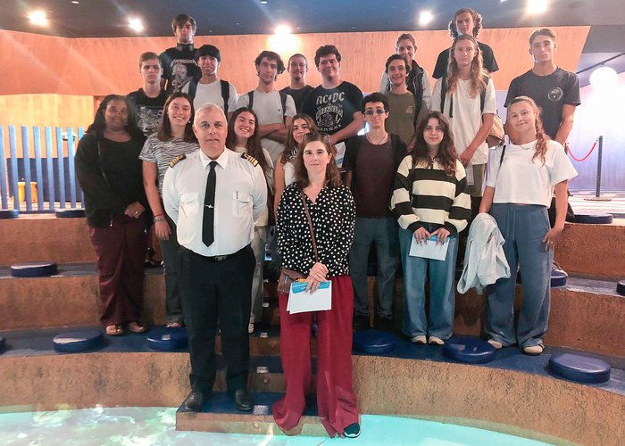 Nova SBE Students Visit the Vasco da Gama Aquarium as Part of the Collaboration with the Hydrographic Institute