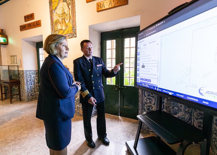 Instituto Hidrográfico recebe visita da Embaixadora de Malta