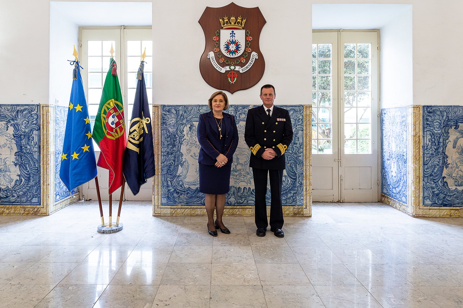 Instituto Hidrográfico recebe visita da Embaixadora de Malta