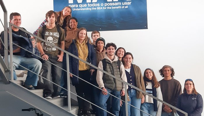 Base Hidrográfica da Azinheira recebe visita de estudantes da Universidade Nova SBE