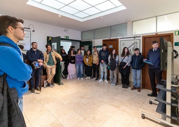 Instituto Hidrográfico recebe a visita de alunos da Universidade de Aveiro