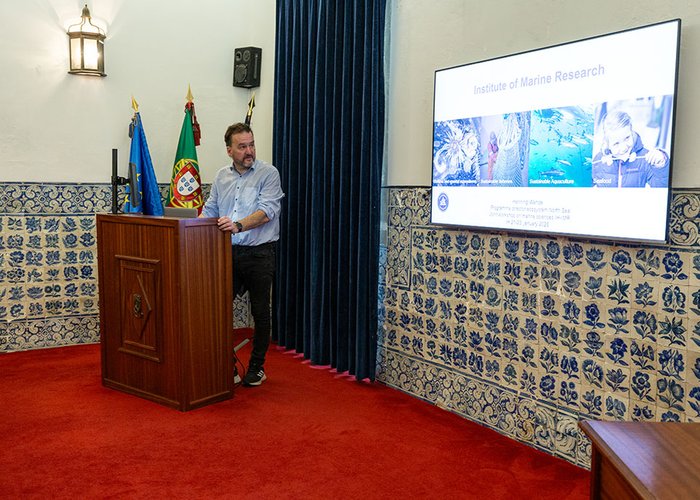 Instituto Hidrográfico recebe visita do Institute of Marine Research