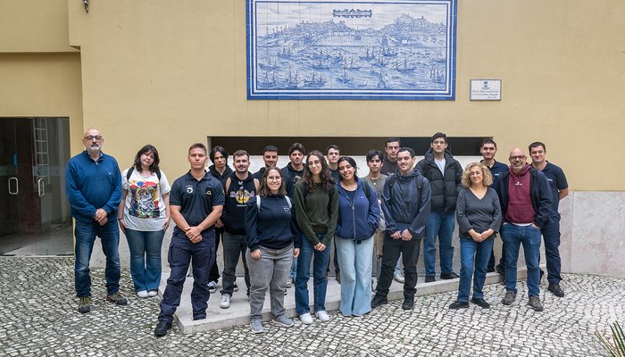 Instituto Hidrográfico recebe visita de alunos da Universidade de Coimbra