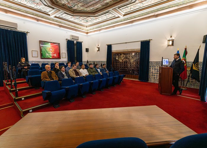 Instituto Hidrográfico recebe a visita de alunos da Escola Superior Náutica Infante D. Henrique