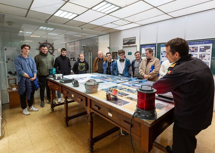 Instituto Hidrográfico recebe a visita de alunos da Escola Superior Náutica Infante D. Henrique