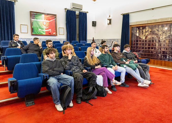 Hydrographic Institute welcomes students from the Faculty of Sciences of the University of Lisbon