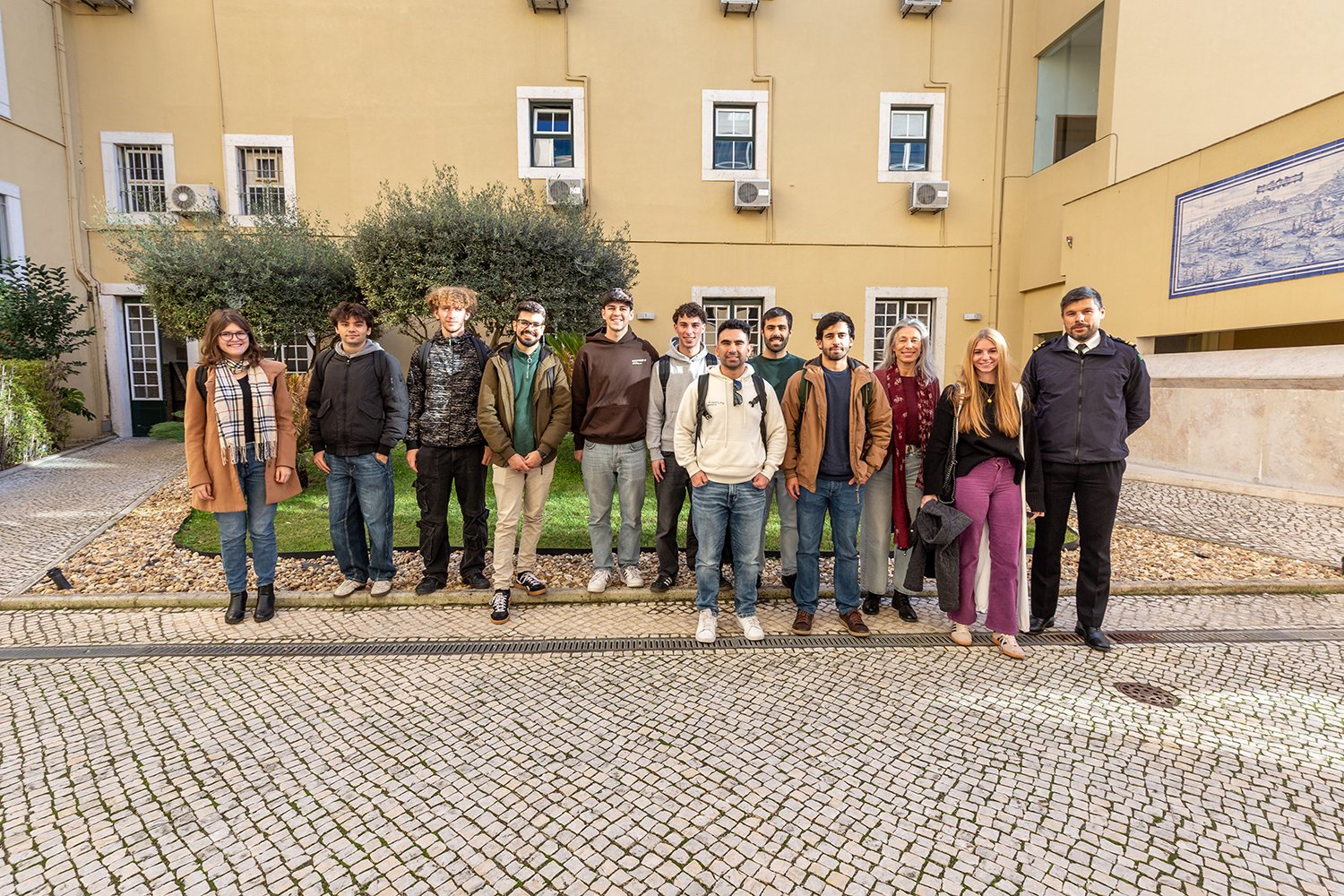 Instituto Hidrográfico recebe a visita dos alunos da Faculdade de Ciências da Universidade de Lisboa