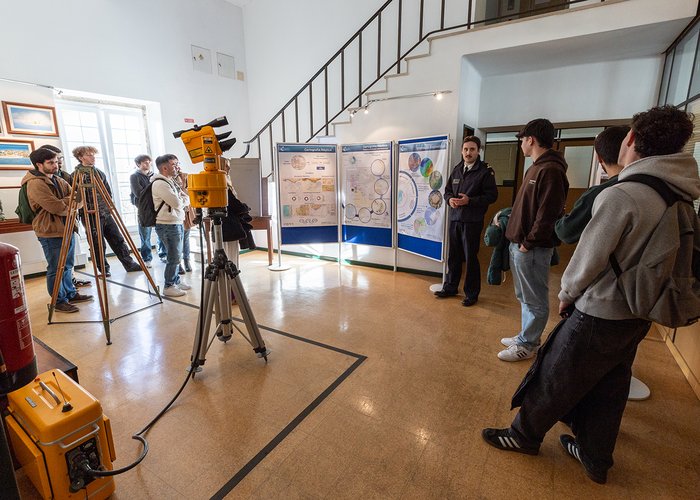 Hydrographic Institute welcomes students from the Faculty of Sciences of the University of Lisbon